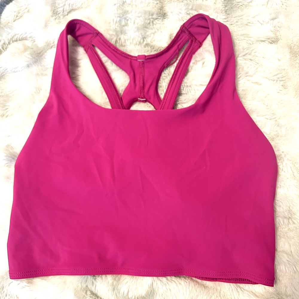 LuLu strappy shelf bra tank Sz. 4
